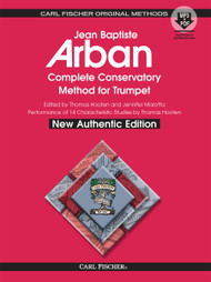 Jean Baptiste Arban Complete Conservatory Method for Trumpet - New Authentic Edition (with MP3 + PDF)