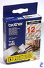 Brother TZe-131 Laminated 12mm x 8m - Black printing on Clear Tape