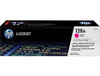 HP CE323A Magenta Toner Cartridge - 1,300 pages