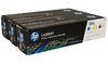 HP CF341A CMY Toner Tri Pack - 1,000 pages each