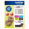 Brother LC-233 BK/C/M/Y + Photo Paper 4x6 40Pk Value Pack