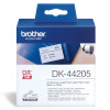 Brother DK44205 White Roll - 62mm  x 30.48 Meters