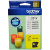 Brother LC-231 Yellow Ink Cartridge - Up to 260 pages