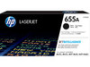 HP 655A  Black Toner Cartridge - 12,500 pages