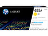 HP 655A Yellow Toner Cartridge -  10,500 pages