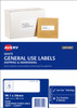 Avery General Use Labels, 99.1 x 34 mm, 1600 Labels (938202 / L7162GU)
