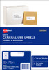 Avery General Use Labels, 58 x 17.8 mm, 4500 Labels (938212 / L7156GU)
