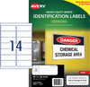 Avery White Heavy Duty Labels for Laser Printers, 99.1 x 38.1 mm, 350 Labels (959063 / L7063)