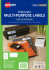 Avery Removable Multi-purpose Labels for Laser, Inkjet Printers, 38.1 x 21.2 mm, 1625 Labels (959049 / L7651REV)