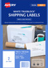 Avery Shipping Labels with Trueblock® for Inkjet Printers, 199.6 x 143.5 mm, 100 Labels (936036 / J8168)