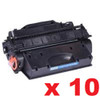 10 x Compatible HP No. 26A Toner Cartridge - 3,100 pages