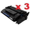 3 x Compatible HP No. 26X Toner Cartridge - 9,000 pages