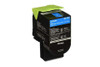 Lexmark 78C6XCE Extra High Yield Cyan Toner Cartridge - 5,000 pages