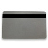 0.76mm Silver Metallic Card with Hi Co Mag Stripe - per 500