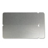 1.3mm Silver Double Name Badge - per 250