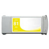 HP No. 81 Yellow Cartridge **Compatible**