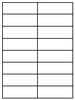 Unistat Printable Label 105 x3 7mm 16 per Page Box100