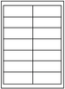 Unistat Printable Label 98 x 38mm 14 per Page Pack100