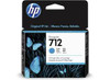 HP 712 29ml Cyan Ink Cartridge 3ED67A
