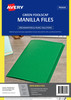 Avery Manilla Folder Green Foolscap Pack of 20