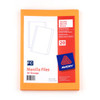 Avery Manilla Folder Orange Foolscap Pack of 20