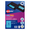 Avery LIP Label 14UP Sky Blue Pack of 5 (99.1 x 38.1 mm)