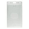 Rigid Card Holder (Portrait) - Clear Frost (100 Pack)