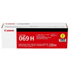 Canon CART069 Yellow HY Toner - 5,500 pages