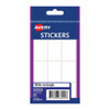 Avery White Rectangle Sticker 24x38 Box of 10