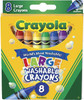 Crayon Crayola 8 Large Washable 523280 Pack 8