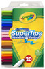 Marker Crayola Washable Super Tip 588106 Pack 20 Assorted Colours