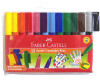 Marker Faber Castell Connector Pen Jumbo Assorted Colours Wallet 12