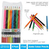 Pencils Colour Jumbo Pack 8 Office Central 148868