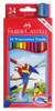 Watercolour Faber-Castell Pencil Red Range 114464 Pack 24