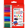 Whiteboard Marker Faber Castell Connector Bullet Assorted Pack 10
