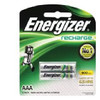 Battery Energizer Rechargeable Digital AAA NH12BP2 Card 2