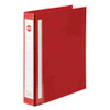 Binder A4 3 Ring D 38mm Marbig Deluxe Wide Capacity 5903003 Red