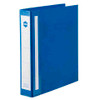 Binder A4 4 Ring D 38mm Marbig Deluxe Wide Capacity 5904001 Blue
