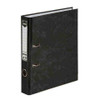 Binder A4 Half Arch Mottled Marbig Extra Wide 63072M Black