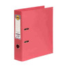 Binder A4 Lever Arch PE Linen Marbig 6601029 Coral Pink