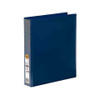 Binder Clearview Insertable A4 2 Ring D 38mm Marbig 5412001B Blue