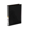 Binder Clearview Insertable A4 4 Ring D 25mm Marbig 5404002B Black