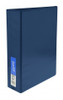 Binder Clearview Insertable A4 4 Ring D 50mm Bantex 2733 401 Blue