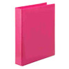 Binder Clearview Insertable A4 4 Ring D 50mm Marbig 5424009 Pink