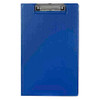 Clipfolder FC PVC Marbig Single Pocket 4300501 Blue