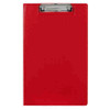Clipfolder FC PVC Marbig Single Pocket 4300503 Red