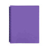 Display Book A4 Marbig 20 Pocket 2007019 Purple