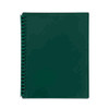 Display Book A4 Marbig 20 Pocket 2007028 Dark Green