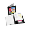 Display Book A4 Marbig Pro Series Refillable With Frame Black 2003702