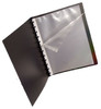 Display Book Colby 20 Pocket Pop Quick Transfer P249A Black